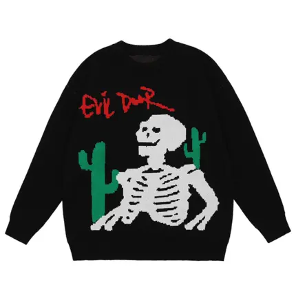 Светр “Skeleton in Cacti”