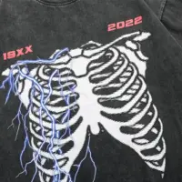 Футболка Lightning Bone Print Washed