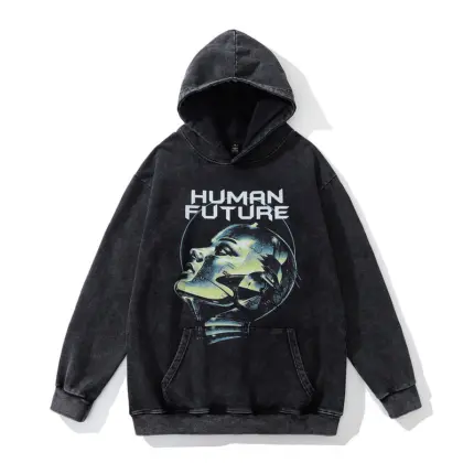 Худі з колекції "Human Future" D4