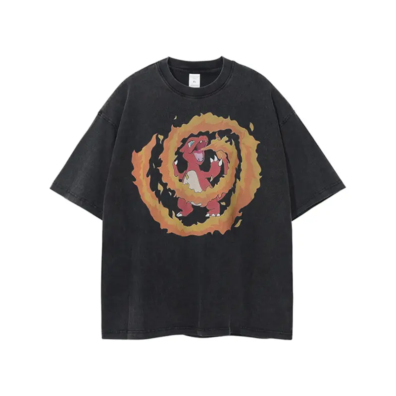 Футболка-oversize “Fire Dragon”
