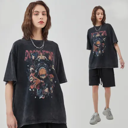 Футболка-oversize “Naruto Akatsuki”