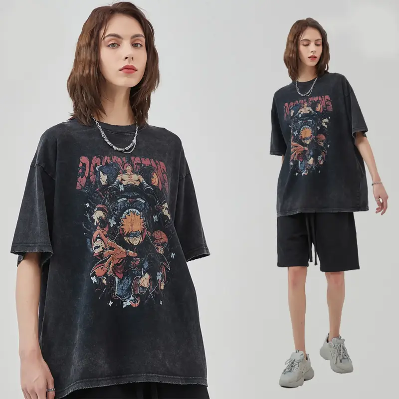 Футболка-oversize “Naruto Akatsuki”
