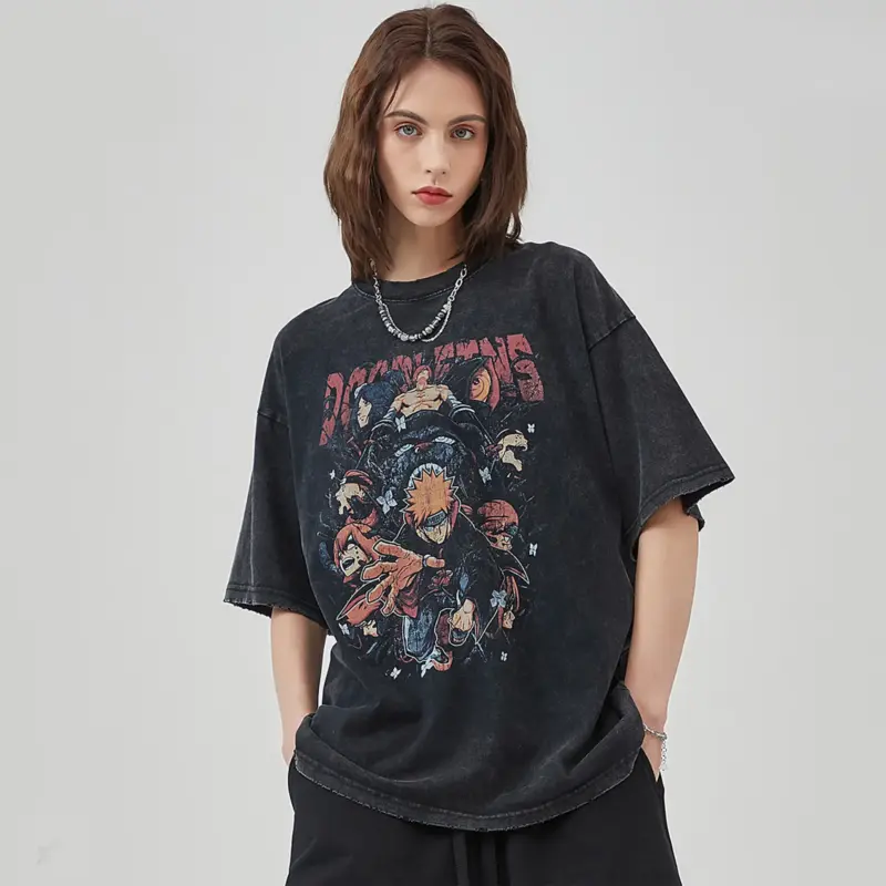 Футболка-oversize “Naruto Akatsuki”