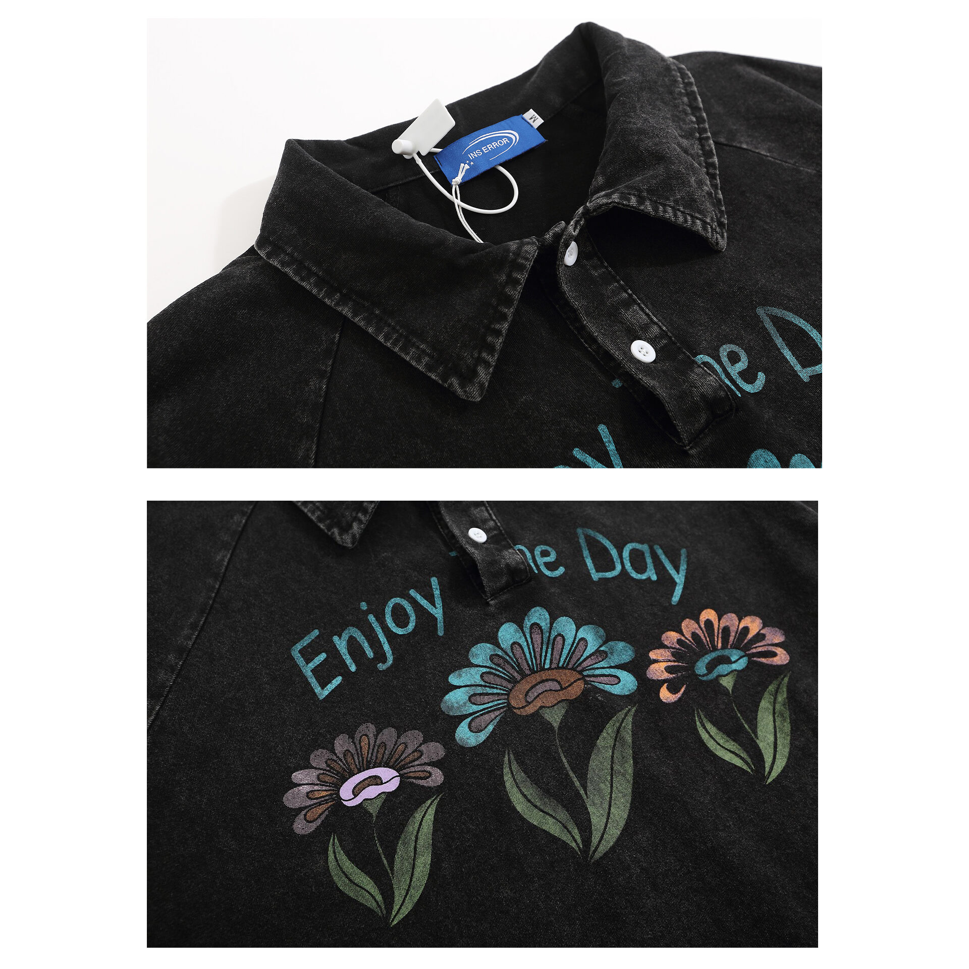 Футболка-polo “Enjoy The Day”