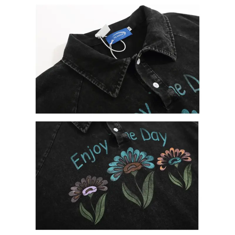 Футболка-polo “Enjoy The Day”
