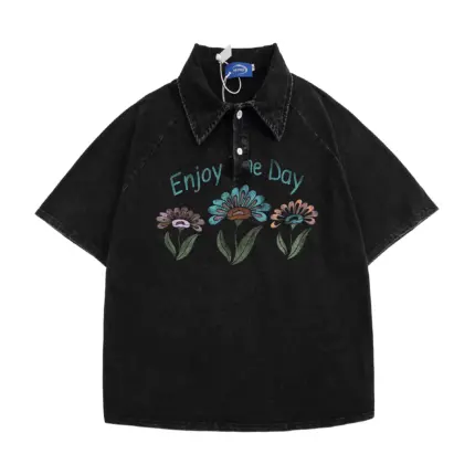 Футболка-polo “Enjoy The Day”