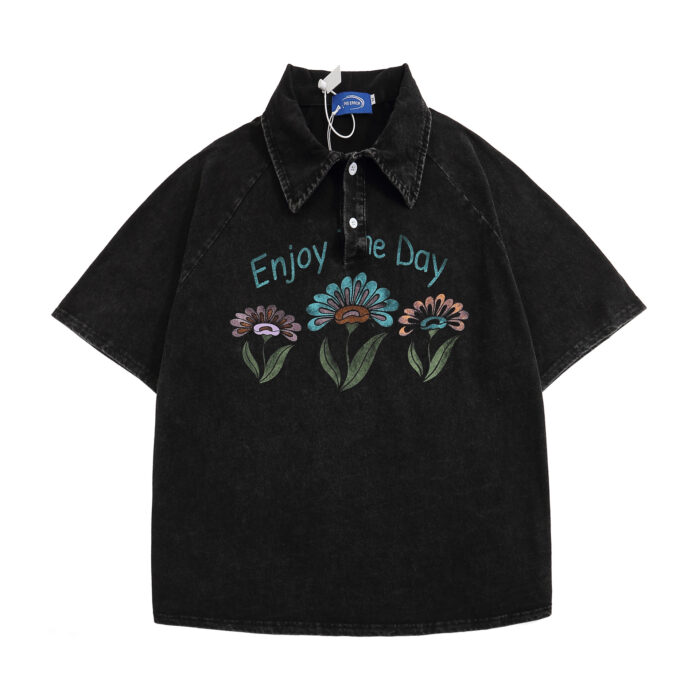 Футболка-polo “Enjoy The Day”