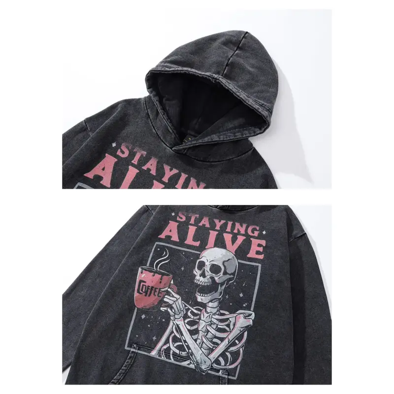Худі “Staying Alive”