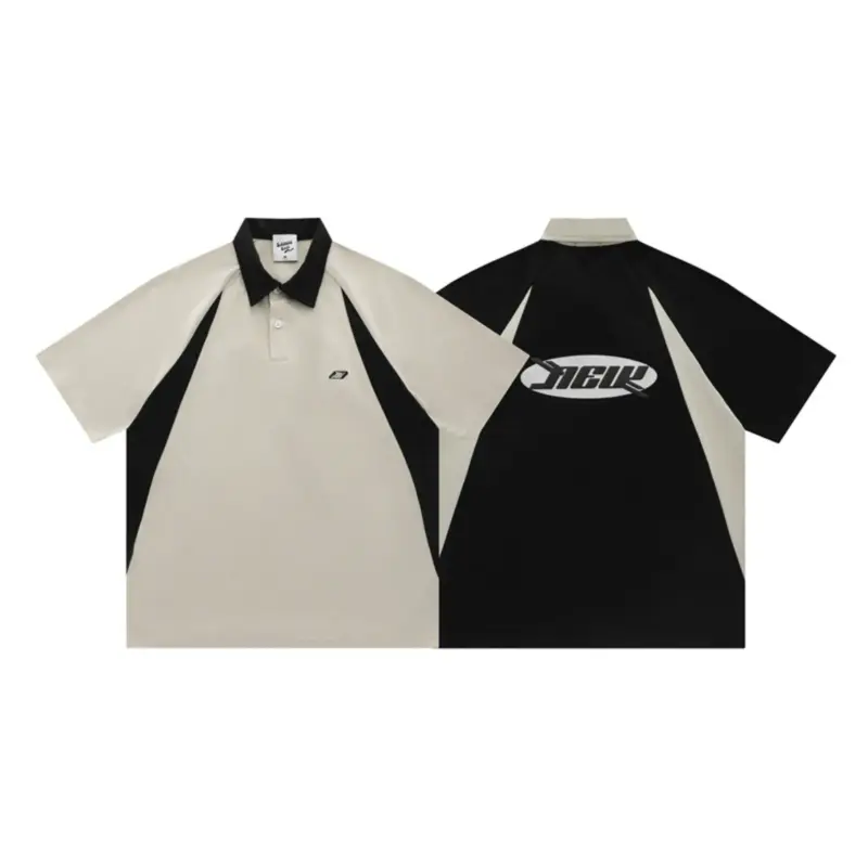 Футболка-polo «Savage base» дихаюча бавовна з м'якою та стійкою тканиною, стандартний поло-комір, короткі рукава з принтом
