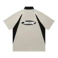 Футболка-polo «Savage base» дихаюча бавовна з м'якою та стійкою тканиною, стандартний поло-комір, короткі рукава з принтом