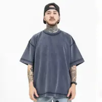 Футболки Oversize «Daral»: 95% бавовна, 5% поліестер, вільний крій з круглим коміром, однотонний дизайн, вивернуті шви.