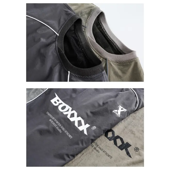 Вітровка «BOXXX», спортивна куртка з поліестеру з рефлекторними елементами.