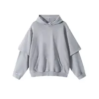 Худі oversize з подвійним рукавом «REIGN» - Зображення 4