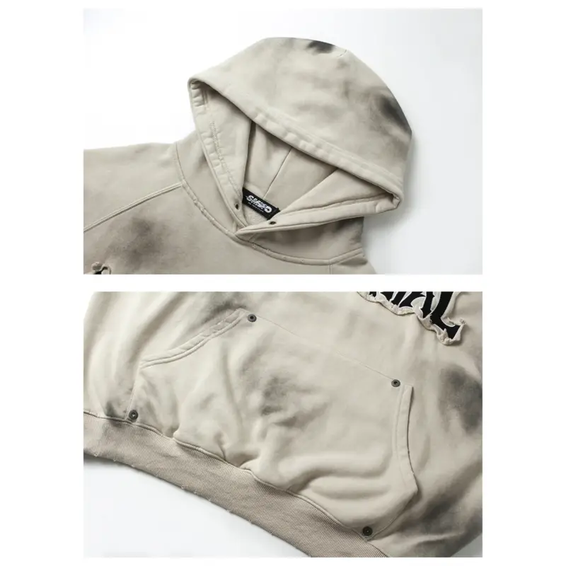 Худі oversized «MATERIAL» - Зображення 5