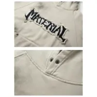 Худі oversized «MATERIAL» - Зображення 6