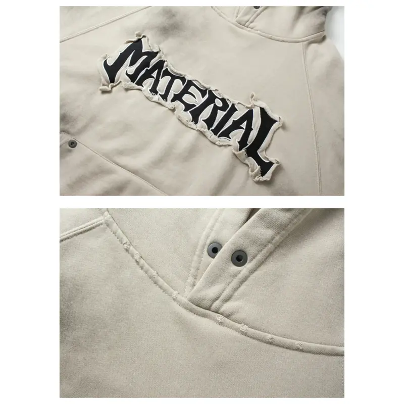 Худі oversized «MATERIAL» - Зображення 6