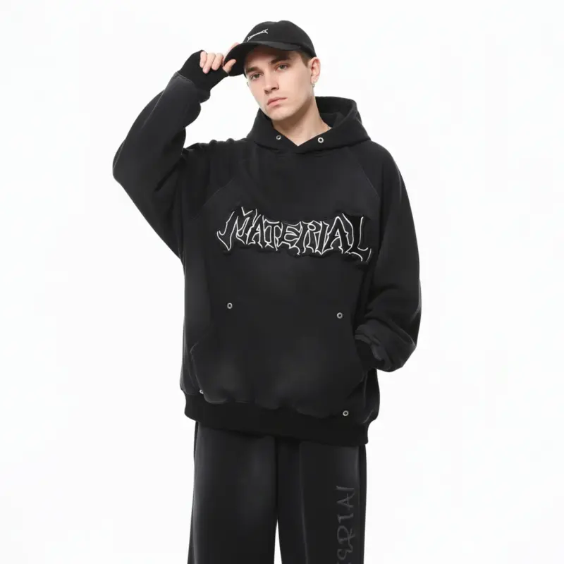 Худі oversized «MATERIAL» - Зображення 10