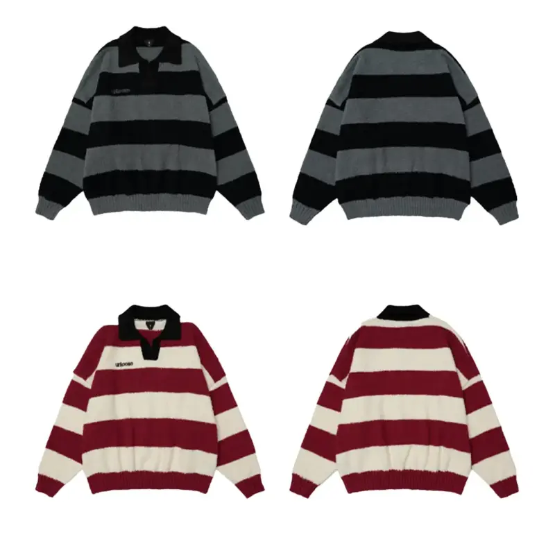 Світшот-поло «OXFORD STRIPE» - Зображення 11