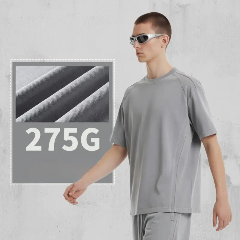 Футболка one-tone 275G «NO GRAPHICS CLUB» - Зображення 4