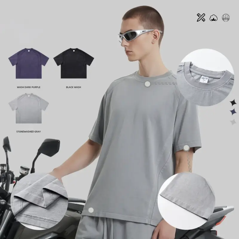 Футболка one-tone 275G «NO GRAPHICS CLUB» - Зображення 3