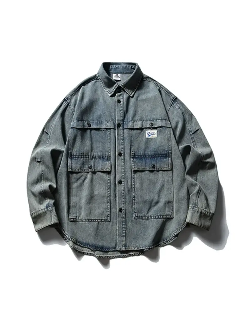 Сорочка «Boxy Cargo Denim» - Зображення 3