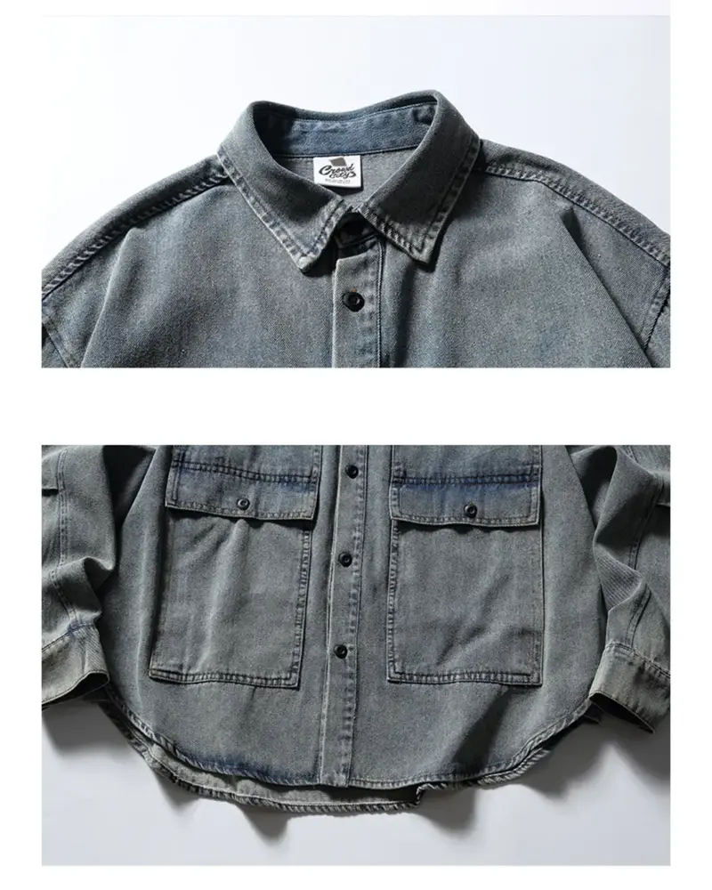 Сорочка «Boxy Cargo Denim» - Зображення 5