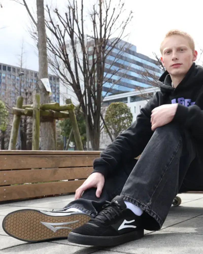 Кросівки Lakai Cambridge - Black Suede - Зображення 2