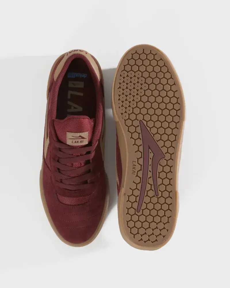 Кросівки Lakai Cambridge - Burgundy Suede - Зображення 2