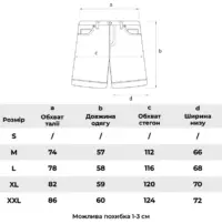 Шорти карго «Ghost Denim Shell» - Зображення 7