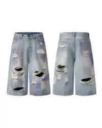 Джинсові шорти «ACID-WASH» - Зображення 7