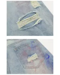Джинсові шорти «ACID-WASH» - Зображення 5