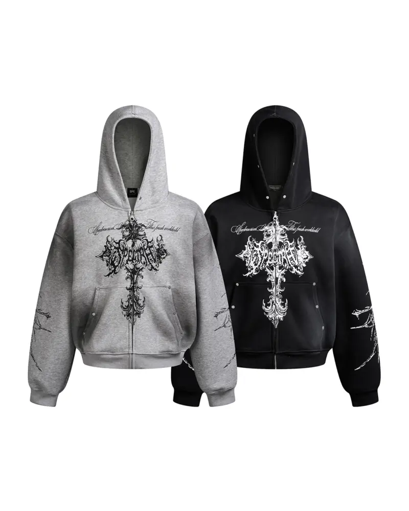 Zip-худі «SPECTRE-CROSS» - Зображення 11